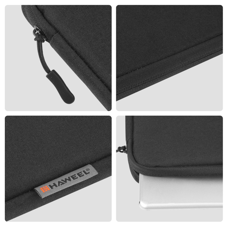 HAWEEL 11 inch Tablet Sleeve Case Zipper Briefcase Bag for 9.7-11.0 inch Tablets(Black) - 2