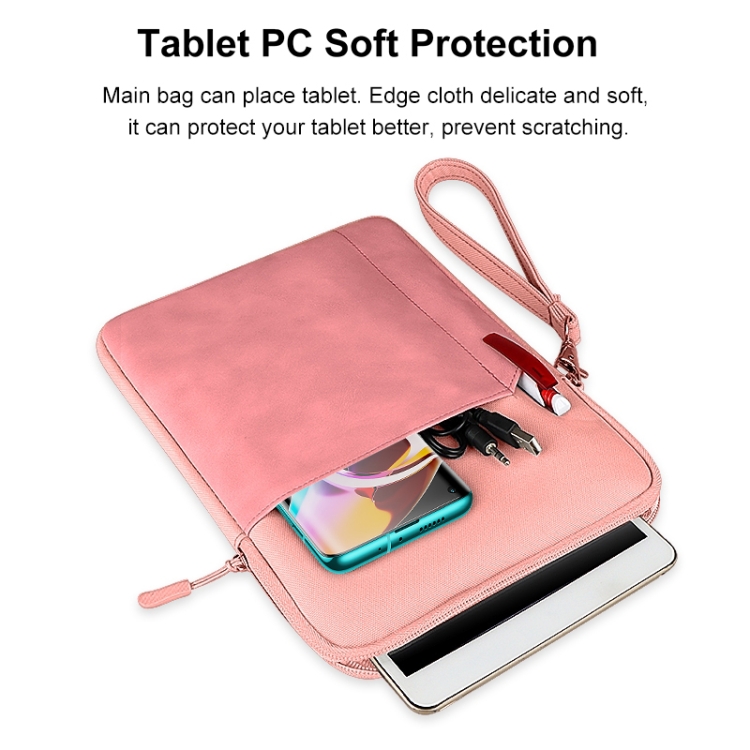 HAWEEL Splash-proof Pouch Sleeve Tablet Bag for iPad 9.7 -11 inch Tablets(Pink) - 5