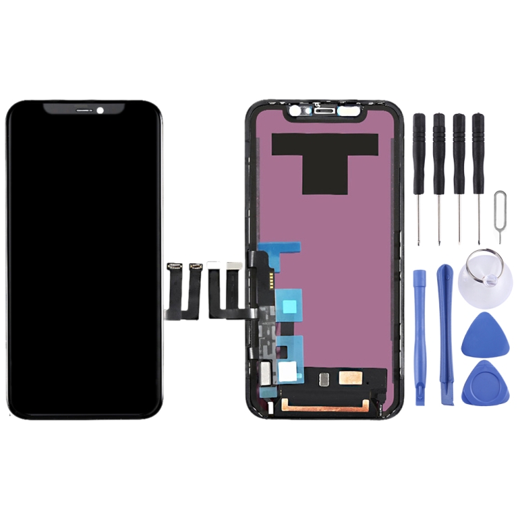 Original LCD Screen for iPhone 11 with Digitizer Full Assembly(Black) - 1