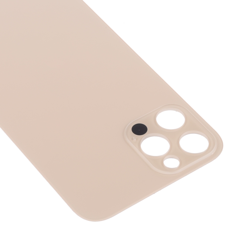 Easy Replacement Big Camera Hole Glass Back Battery Cover for iPhone 13 Pro Max(Gold) - 3