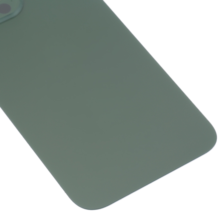 Easy Replacement Big Camera Hole Glass Back Battery Cover for iPhone 13 Pro(Green) - 4