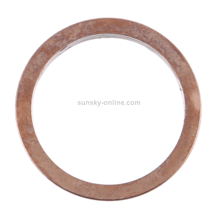 3 PCS Rear Camera Glass Lens Metal Protector Hoop Ring for iPhone 12 Pro Max(Gold) - 1