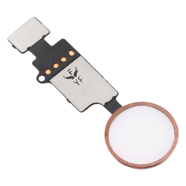 Home Button (3rd ) with Flex Cable (Not Supporting Fingerprint Identification) for iPhone 8 Plus / 7 Plus / 8 / 7(Pink) - 2