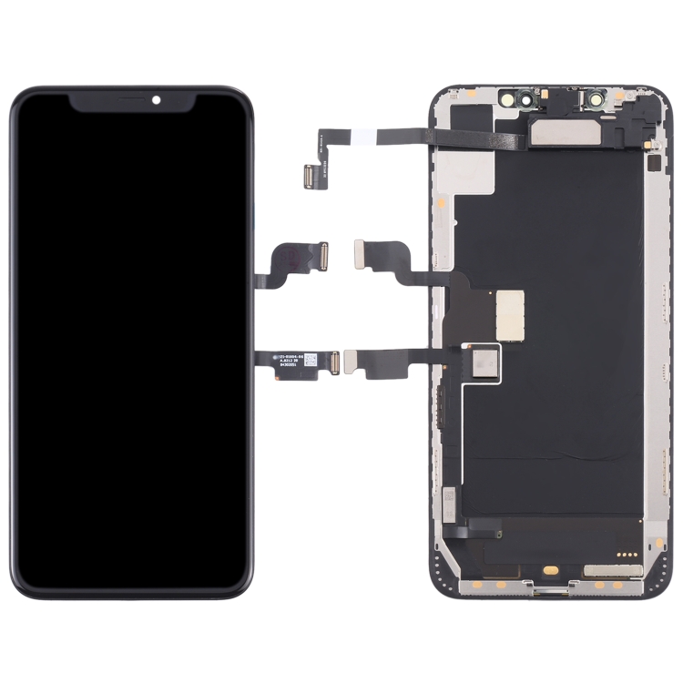 Original LCD Screen for iPhone XS Max Digitizer Full Assembly with Earpiece Speaker Flex Cable - 1