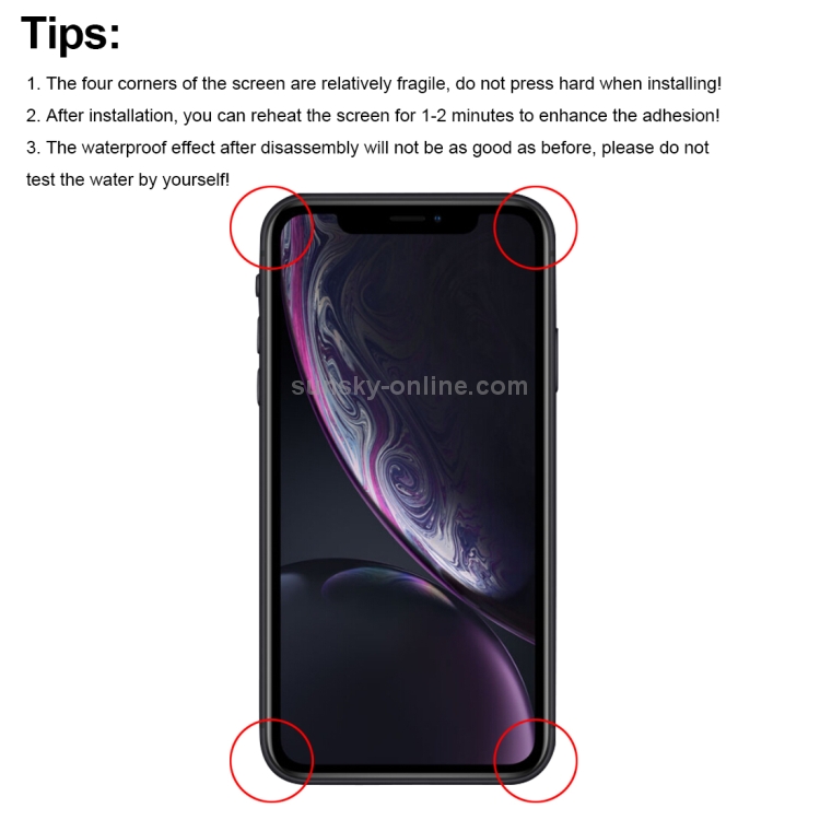 JK TFT LCD Screen for iPhone XR with Digitizer Full Assembly(Black) - 12