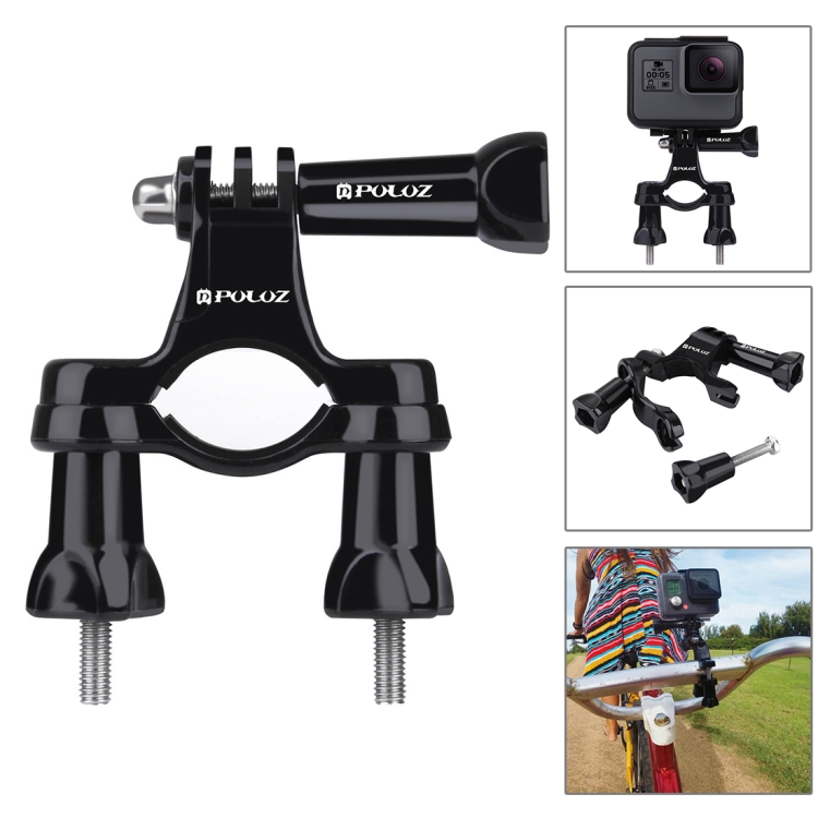 PULUZ 45 in 1 Accessories Ultimate Combo Kits (Chest Strap + Suction Cup Mount + 3-Way Pivot Arms + J-Hook Buckle + Wrist Strap + Helmet Strap + Surface Mounts + Tripod Adapter + Storage Bag + Handlebar Mount + Wrench) for GoPro Hero11 Black / HERO10 Black / GoPro HERO9 Black / HERO8 Black / HERO7 /6 /5 /5 Session /4 Session /4 /3+ /3 /2 /1, DJI Osmo Action and Other Action Cameras - 2