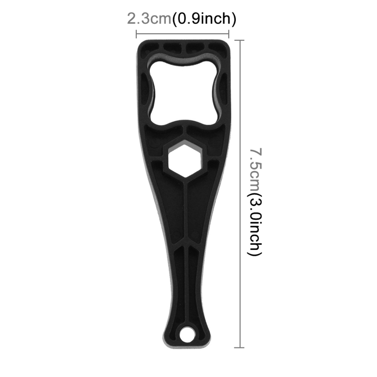 PULUZ Plastic Thumbscrew Wrench Spanner with Lanyard for GoPro Hero11 Black / HERO10 Black / HERO9 Black / HERO8 Black / HERO7 /6 /5 /5 Session /4 Session /4 /3+ /3 /2 /1, Xiaoyi and Other Action Cameras - 2