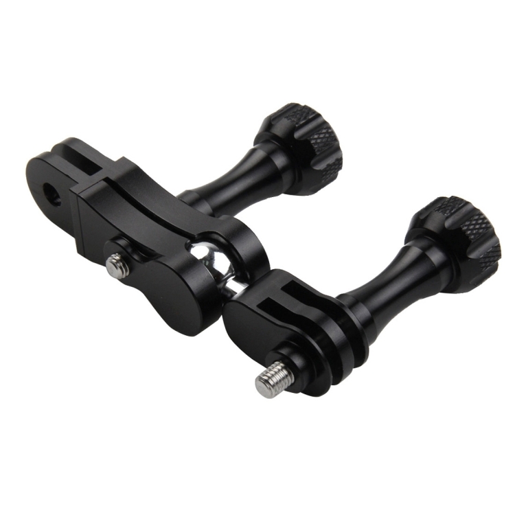 [US Warehouse] PULUZ CNC Aluminum Ball Joint Mount with 2 Long Screws for GoPro Hero11 Black / HERO10 Black /9 Black /8 Black /7 /6 /5 /5 Session /4 Session /4 /3+ /3 /2 /1, DJI Osmo Action and Other Action Cameras - 4