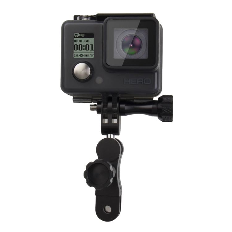 [US Warehouse] PULUZ CNC Aluminum Ball Joint Mount with 2 Long Screws for GoPro Hero11 Black / HERO10 Black /9 Black /8 Black /7 /6 /5 /5 Session /4 Session /4 /3+ /3 /2 /1, DJI Osmo Action and Other Action Cameras - 6