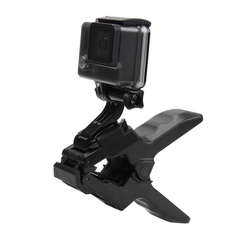 [UAE Warehouse] PULUZ Action Sports Cameras Jaws Flex Clamp Mount for GoPro Hero11 Black / HERO10 Black /9 Black /8 Black /7 /6 /5 /5 Session /4 Session /4 /3+ /3 /2 /1, DJI Osmo Action and Other Action Cameras - 4