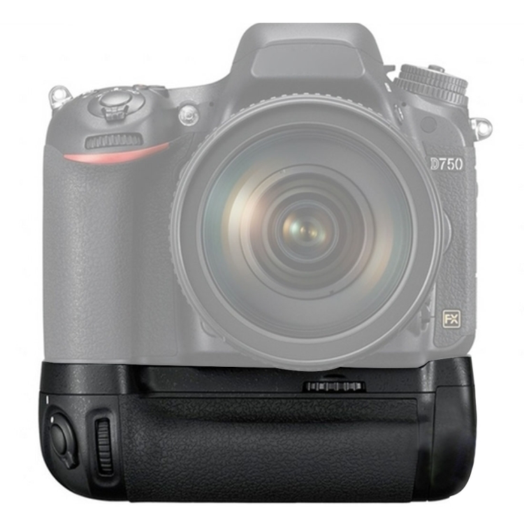 PULUZ Vertical Camera Battery Grip for Nikon D750 Digital SLR Camera - 7