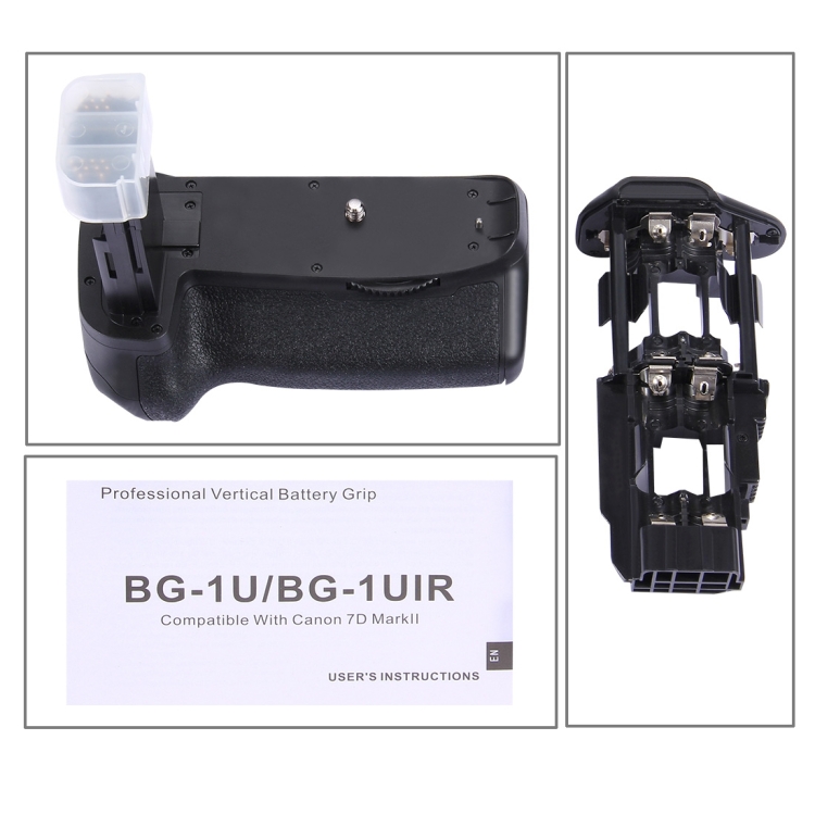 PULUZ Vertical Camera Battery Grip for Canon EOS 7D Mark II  Digital SLR Camera - 6
