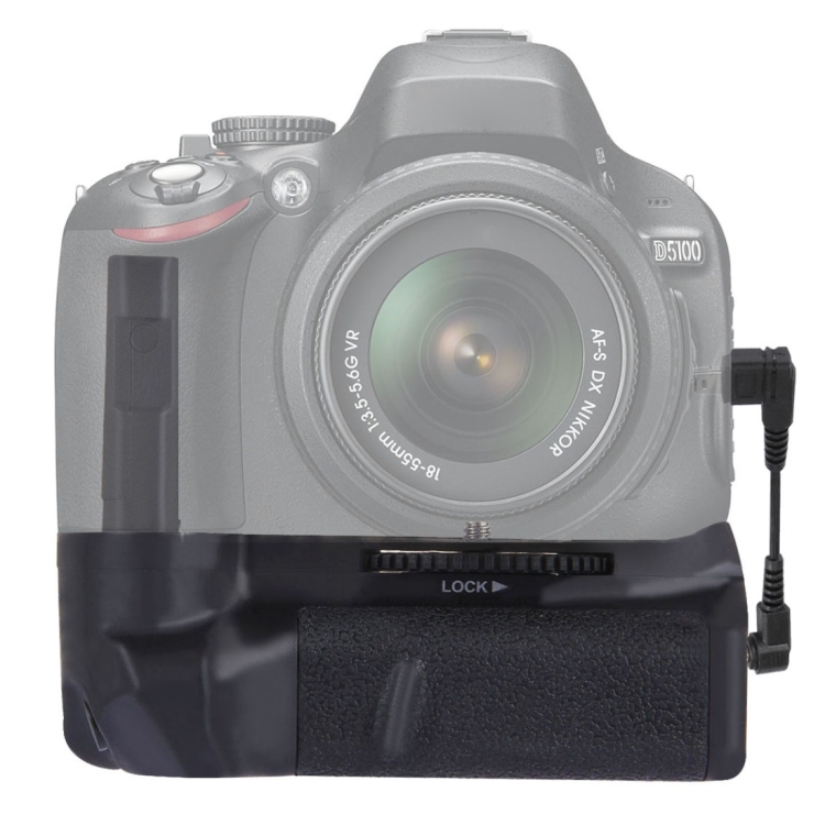 PULUZ Vertical Camera Battery Grip for Nikon D5200 / D5300 Digital SLR Camera - 9