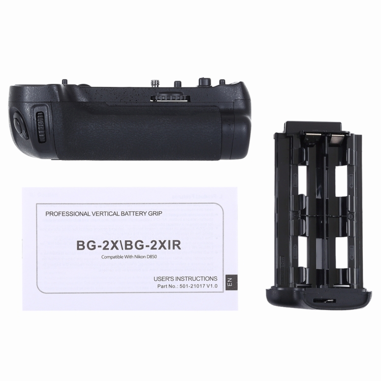 PULUZ Vertical Camera Battery Grip for Nikon D850 Digital SLR Camera - 8