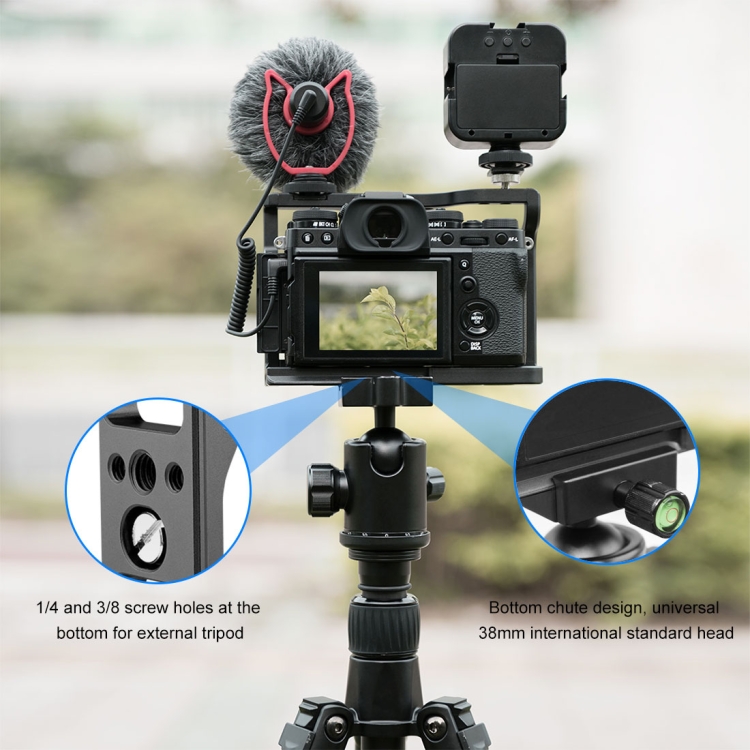 Camera Cage Fuji Xt3 Tripod PULUZ Video Camera Cage