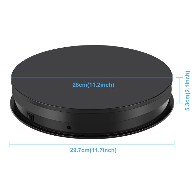 remote control 30cm rotating display stand