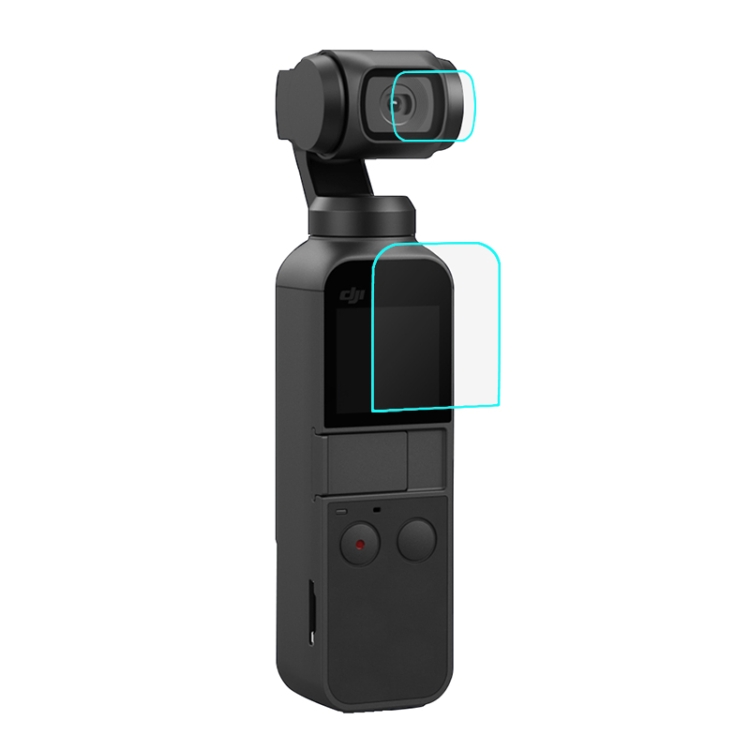 For DJI Osmo Action 4 Lens Cover HD Tempered Glass Action 3 Screen