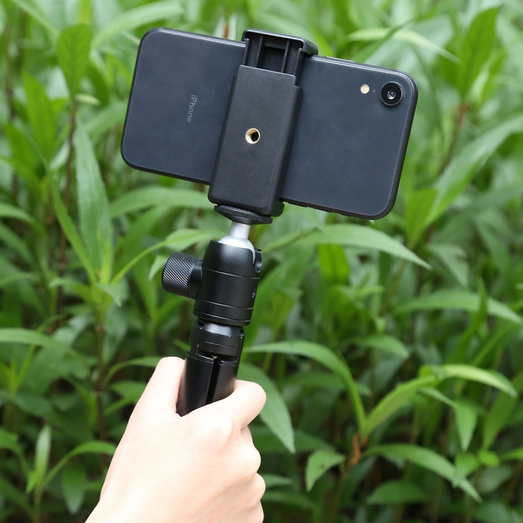 PULUZ Mini Pocket Metal Desktop Tripod Mount with 1/4 inch Screw for DSLR & Digital Cameras, Load: 10kg - 8