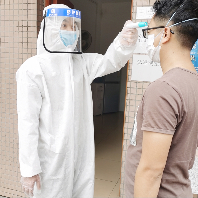 PULUZ Anti-Saliva Splash Anti-Spitting Anti-Fog Anti-Oil Protective Face Shields Mask with Elastic Band, Chinese Words - 8