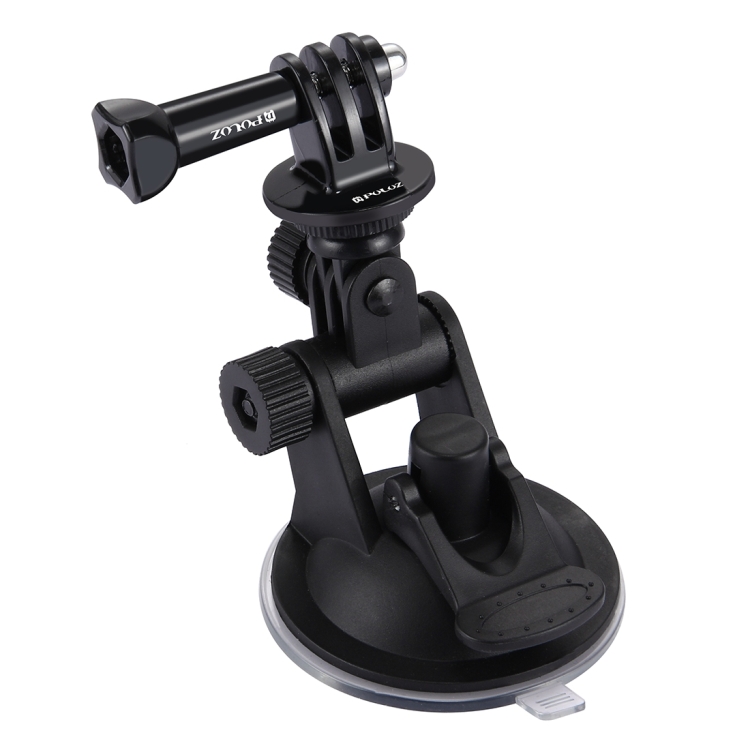 PULUZ Car Suction Cup Mount with Screw & Tripod Mount Adapter & Storage Bag for GoPro Hero11 Black / HERO10 Black /9 Black /8 Black /7 /6 /5 /5 Session /4 Session /4 /3+ /3 /2 /1, DJI Osmo Action and Other Action Cameras - 1