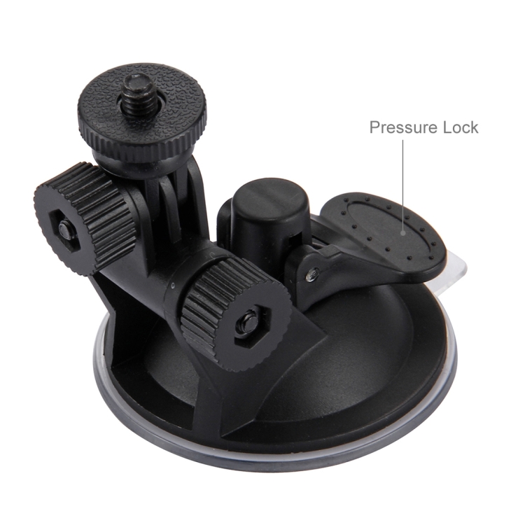 PULUZ Car Suction Cup Mount with Screw & Tripod Mount Adapter & Storage Bag for GoPro Hero11 Black / HERO10 Black /9 Black /8 Black /7 /6 /5 /5 Session /4 Session /4 /3+ /3 /2 /1, DJI Osmo Action and Other Action Cameras - 2