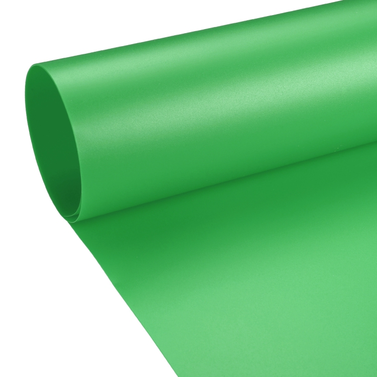 PULUZ Photography Background PVC Paper Kits for Studio Tent Box, Size: 121cm x 58cm(Green) - 2