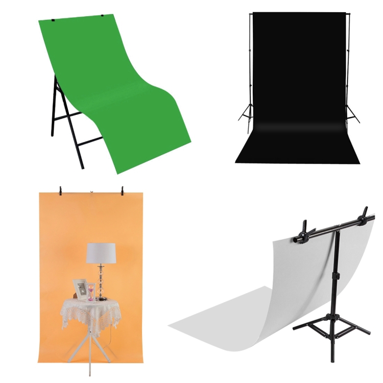 PULUZ Photography Background PVC Paper Kits for Studio Tent Box, Size: 121cm x 58cm(Green) - 7