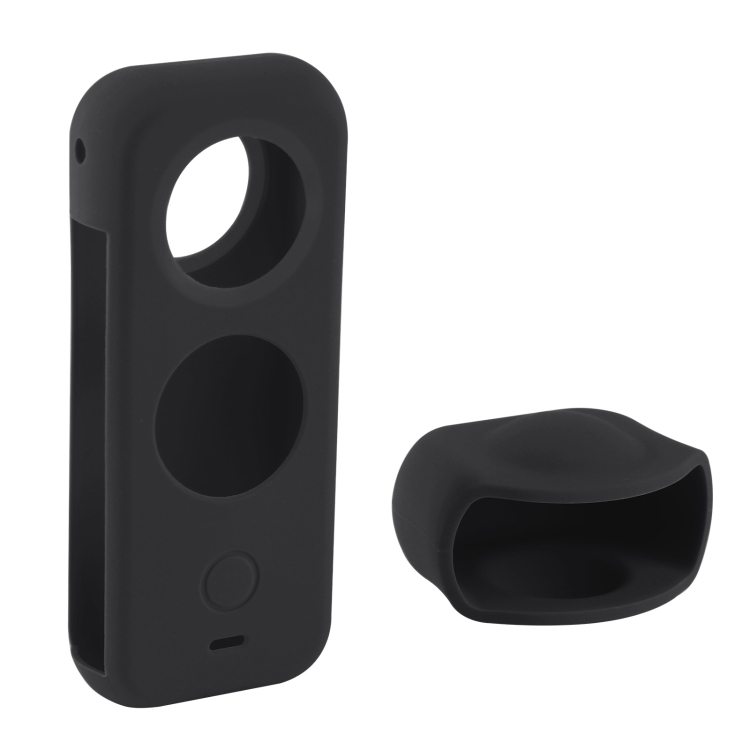 PULUZ Full Body Dust-proof Silicone Protective Case for Insta360 ONE X2 (Black) - 7