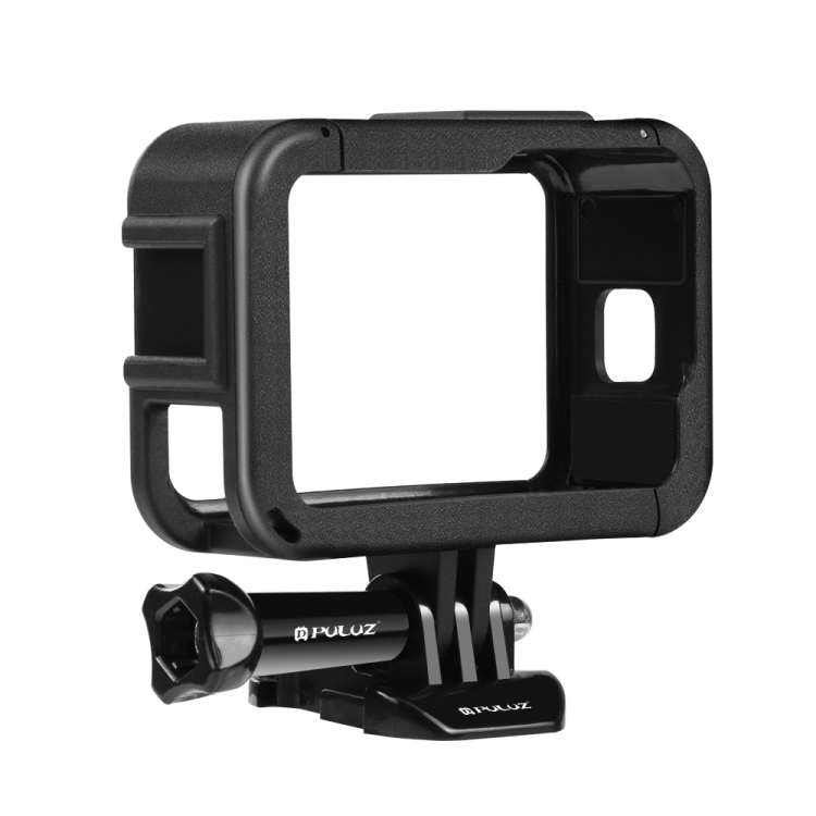 PULUZ Chargeable PA Frame Mount Cage with Cold Shoe Base Slot for Gopro Hero11 Black / HERO10 / 9 Black(Black) - 1
