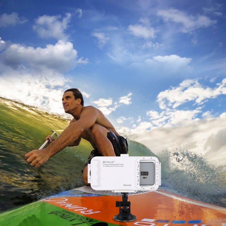 puluz 45m waterproof diving housing