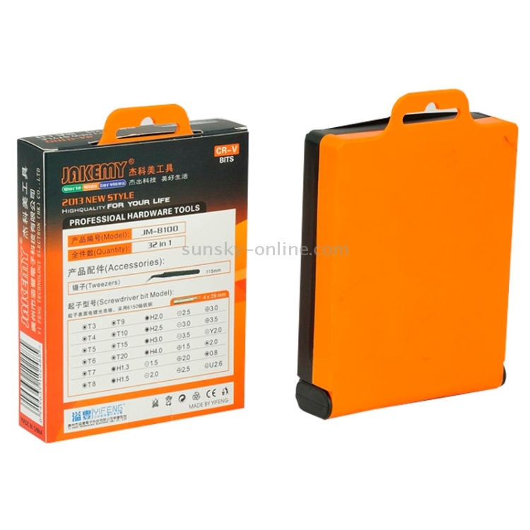 JAKEMY JM-8100 32 in 1 Precision Electronics Screwdriver Set - 4
