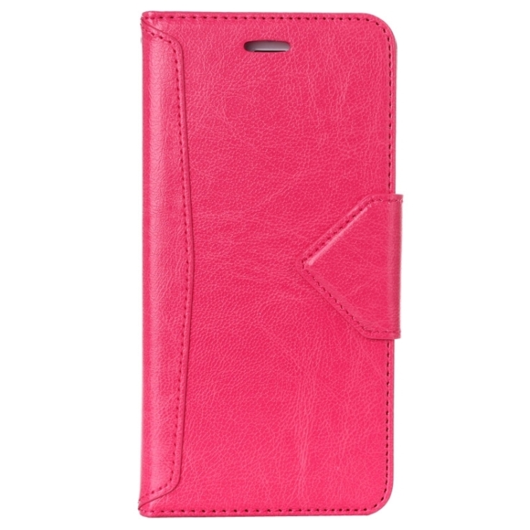 HAWEEL for iPhone 6 & 6s Magnetic PU Leather Case with Holder & Card Slots(Magenta)
