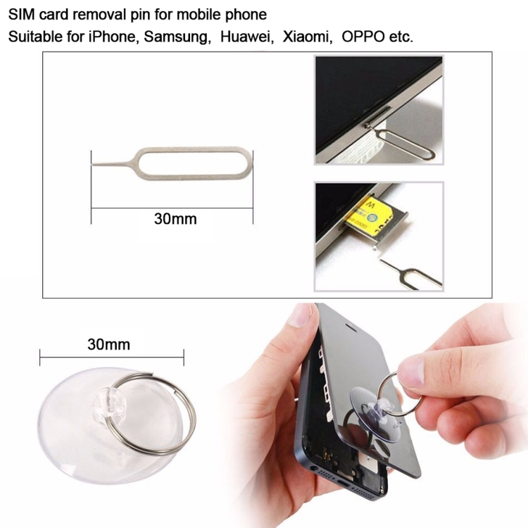 10 in 1 Repair Kits (4 x Screwdriver + 2 x Teardown Rods + 1 x Chuck + 2 x Triangle on Thick Slices + Eject Pin) - 2
