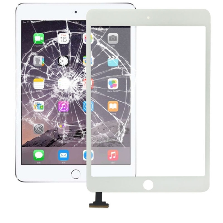 Touch Panel for iPad mini 3(White) - 1