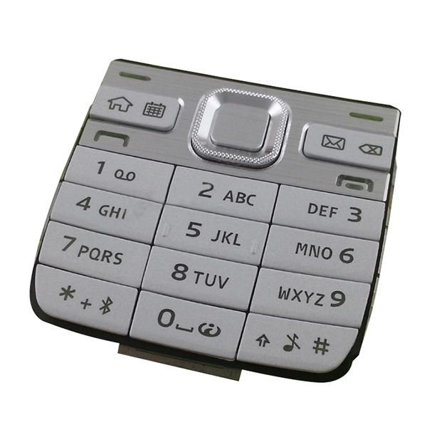 Mobile Phone Keypads Housing  with Menu Buttons / Press Keys for Nokia E52(White) - 2