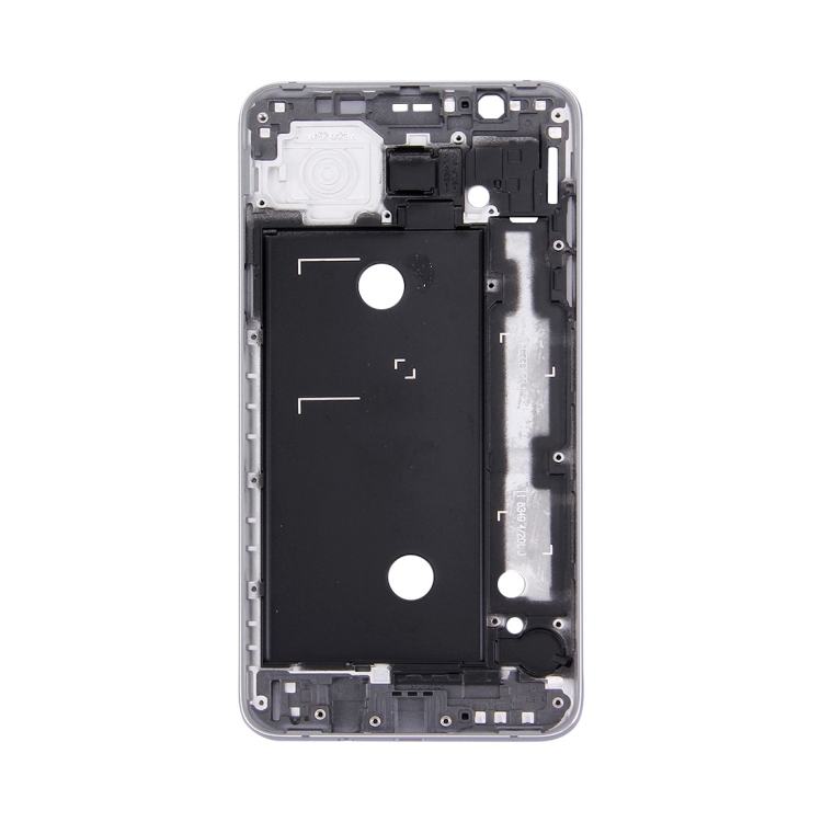 For Galaxy J7 (2016) / J710 Front Housing LCD Frame Bezel Plate (Grey) - 1