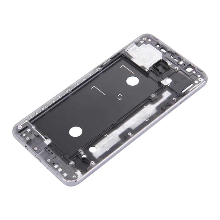 For Galaxy J7 (2016) / J710 Front Housing LCD Frame Bezel Plate (Grey) - 3