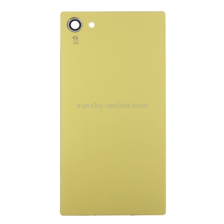 Repair Parts Best choice for cellphone Repair Parts and Accessories - Original Back Battery Cover for Sony Xperia Z5 Compact(Gold)