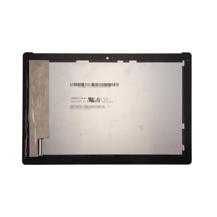 OEM LCD Screen for Asus ZenPad 10 Z300C / Z300CG P023 (Green Flex Cable Version) with Digitizer Full Assembly (White) - 2