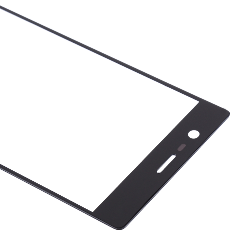 Front Screen Outer Glass Lens for Nokia 3(Black) - 3