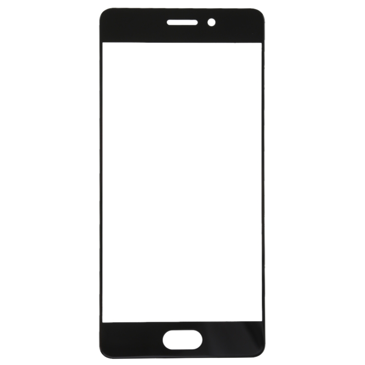 For Meizu PRO 7 Front Screen Outer Glass Lens (Black) - 1