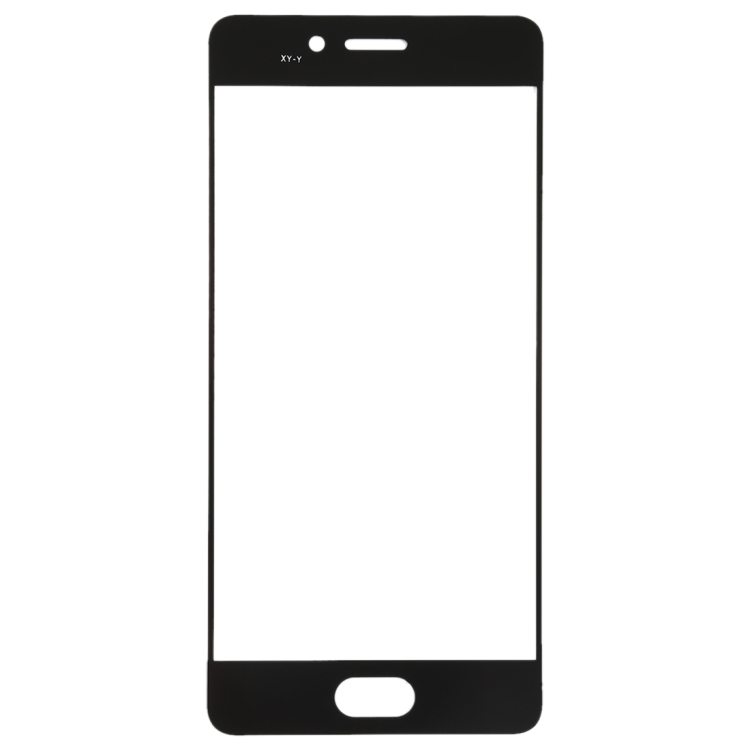 For Meizu PRO 7 Front Screen Outer Glass Lens (Black) - 2