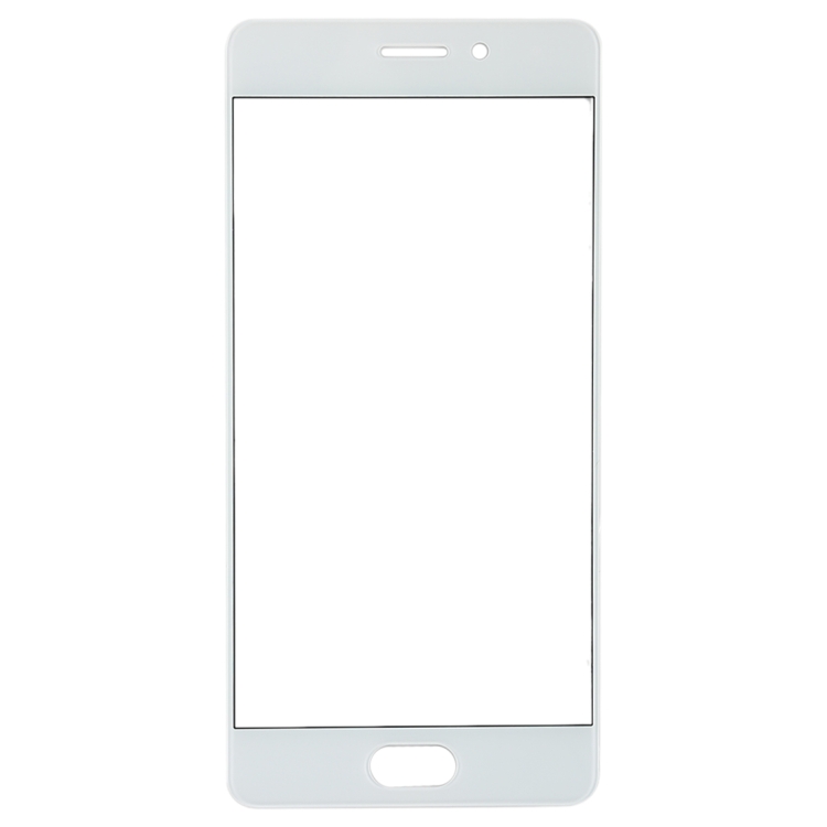 For Meizu PRO 7 Front Screen Outer Glass Lens (White) - 1
