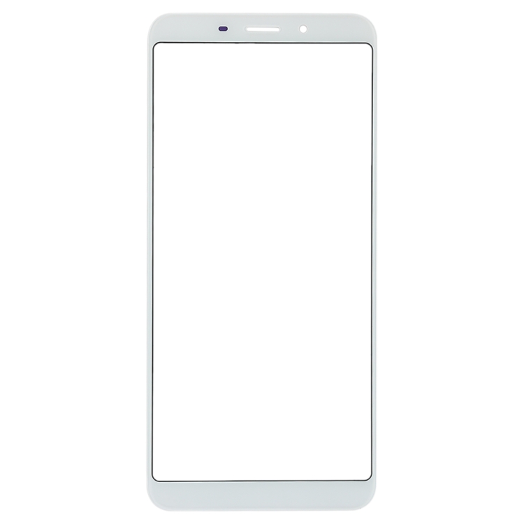 For Meizu M6s / Meilan S6 Front Screen Outer Glass Lens (White) - 1