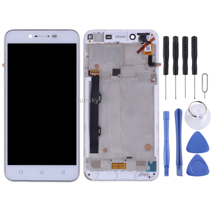 Bar Ælte Besiddelse Repair Parts – Best choice for cellphone Repair Parts and Accessories - OEM  LCD Screen for Lenovo Vibe K5 Plus A6020A46 A6020l36 A6020l37 Digitizer  Full Assembly with Frame (White)
