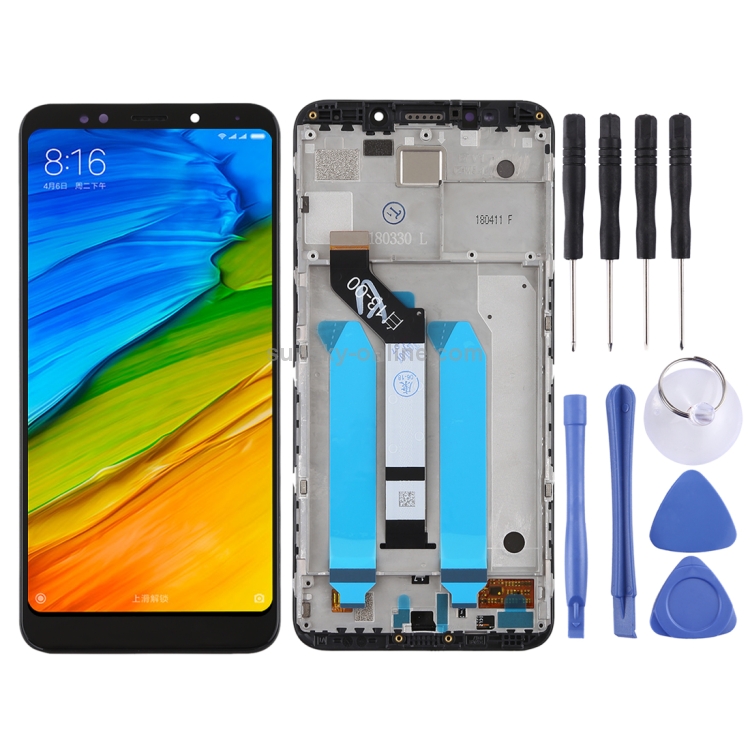Repair Parts – Best choice for cellphone Repair Parts and - TFT LCD Screen for Xiaomi Redmi 5 Plus Digitizer Full Assembly with Frame(Black)