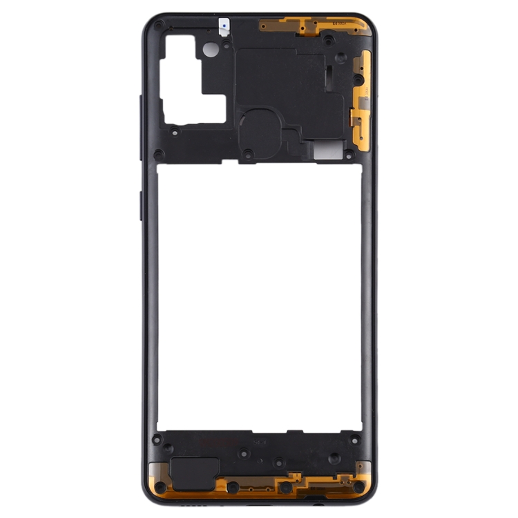 For Samsung Galaxy A21s  Middle Frame Bezel Plate (Black) - 2