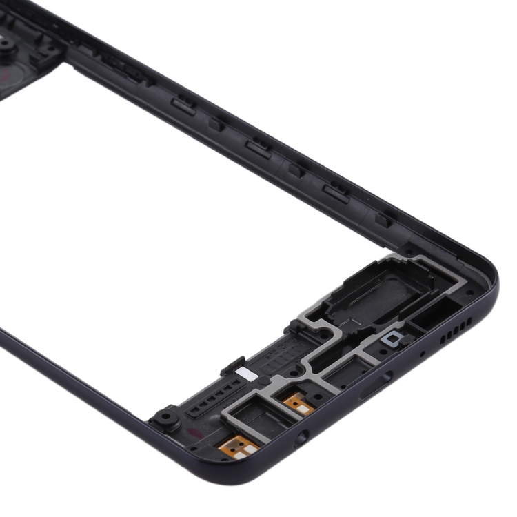 For Samsung Galaxy A21s  Middle Frame Bezel Plate (Black) - 4