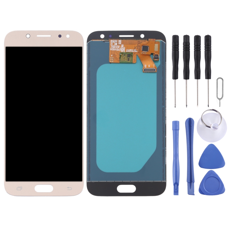 TFT LCD Screen for Galaxy J5 (2017)/J5 Pro 2017, J530F/DS, J530Y/DS With Digitizer Full Assembly (Gold) - 1