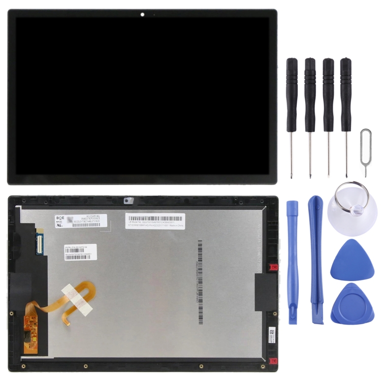 OEM LCD Screen and Digitizer Full Assembly with Frame for Lenovo IdeaPad Duet 3-10IGL5 82AT 82HK(Black) - 1